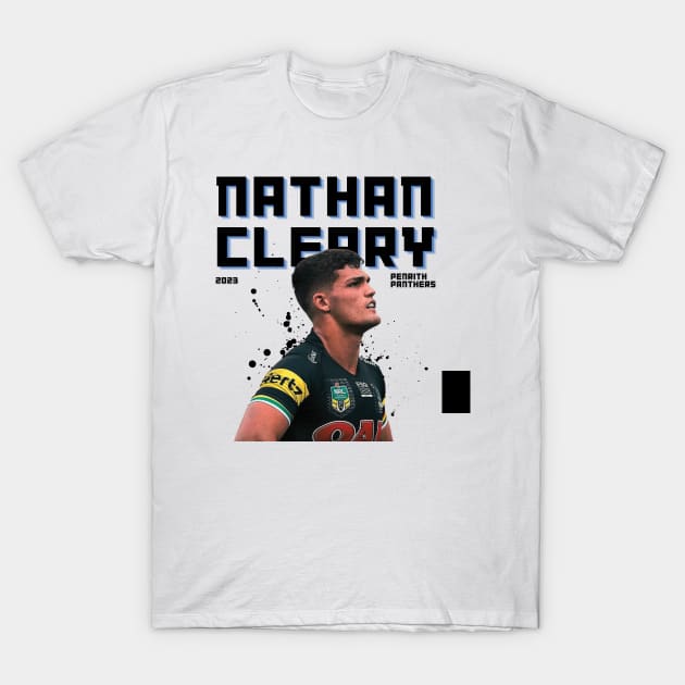 Nathan Cleary T-Shirt by Lottz_Design 